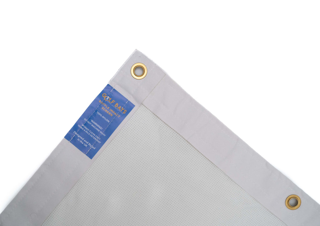 GolfBays Close Knit Baffle Simulator Impact Screen – GolfbaysUSA, view 4