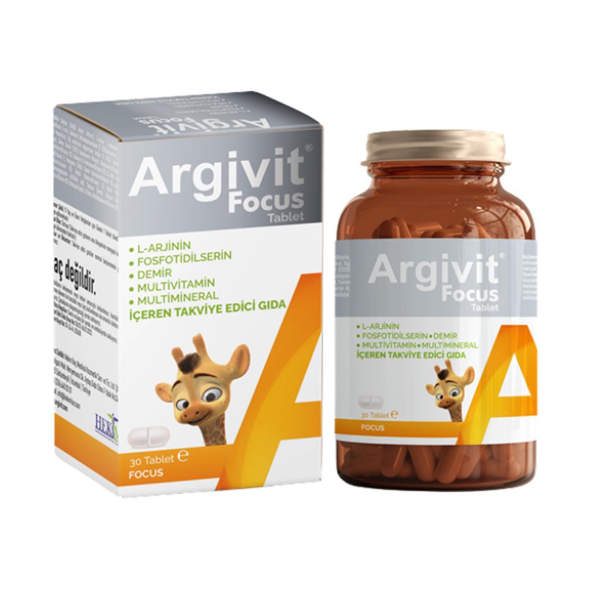 Argivit Focus 30 Tablet - Cognitive Boost | 30 Tablets