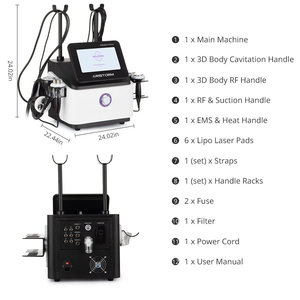 Aristorm 3D Cavitation & RF Body Contouring System – Cavitation Machines, view 6