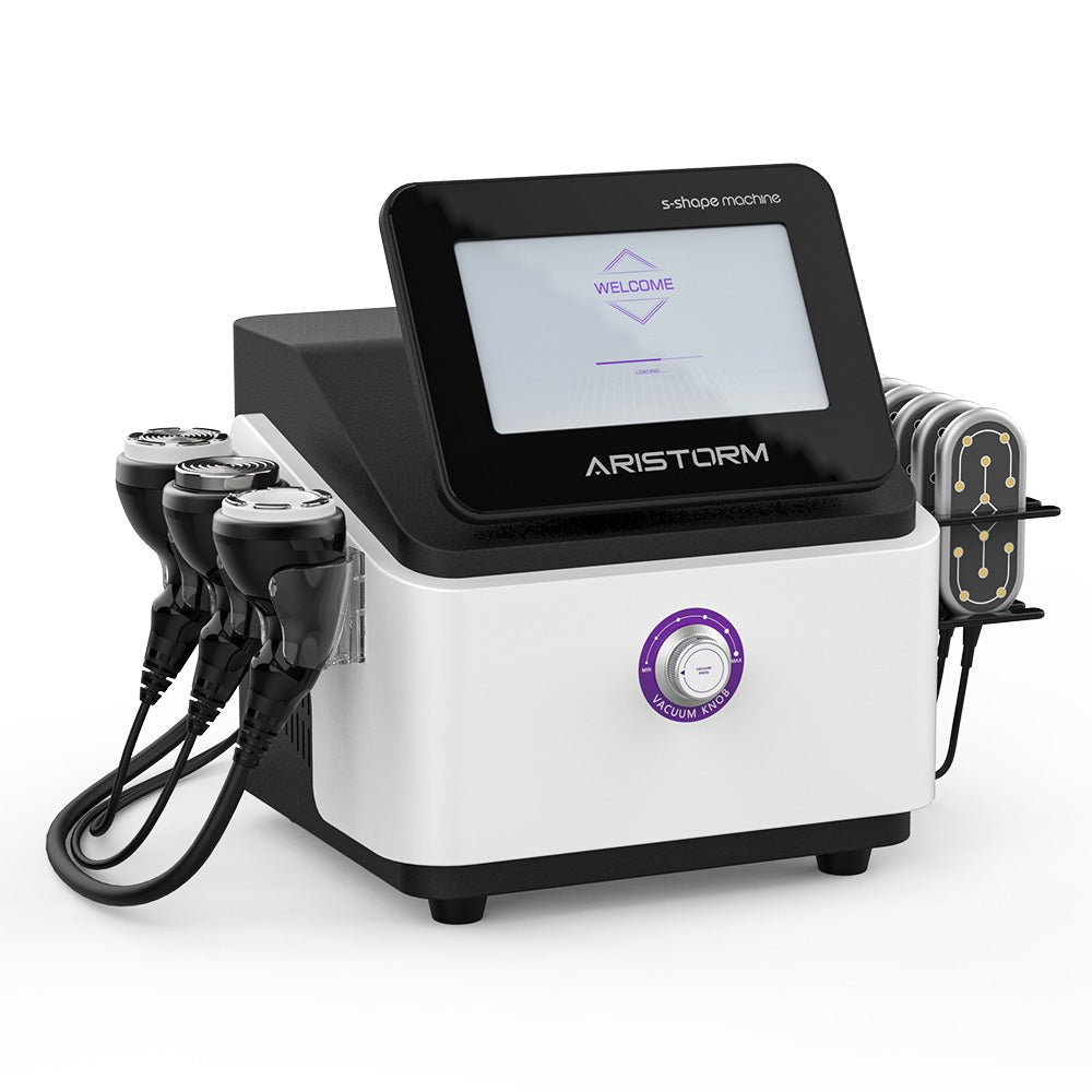 Aristorm 4-in-1 S-Shape Ultrasonic Cavitation & RF Lipo Laser System – Cavitation Machines, view 2