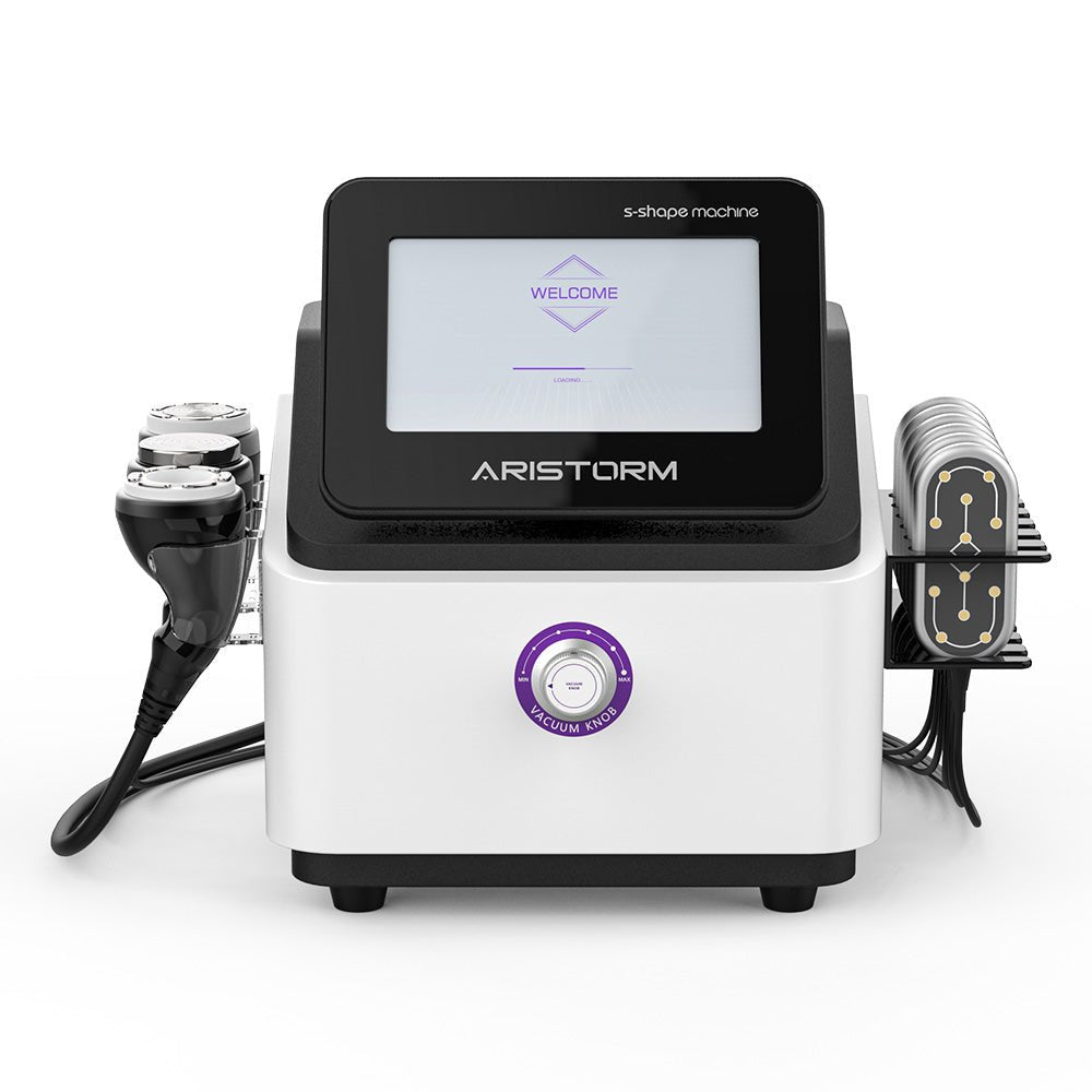 Aristorm 4-in-1 S-Shape Ultrasonic Cavitation & RF Lipo Laser System – Cavitation Machines