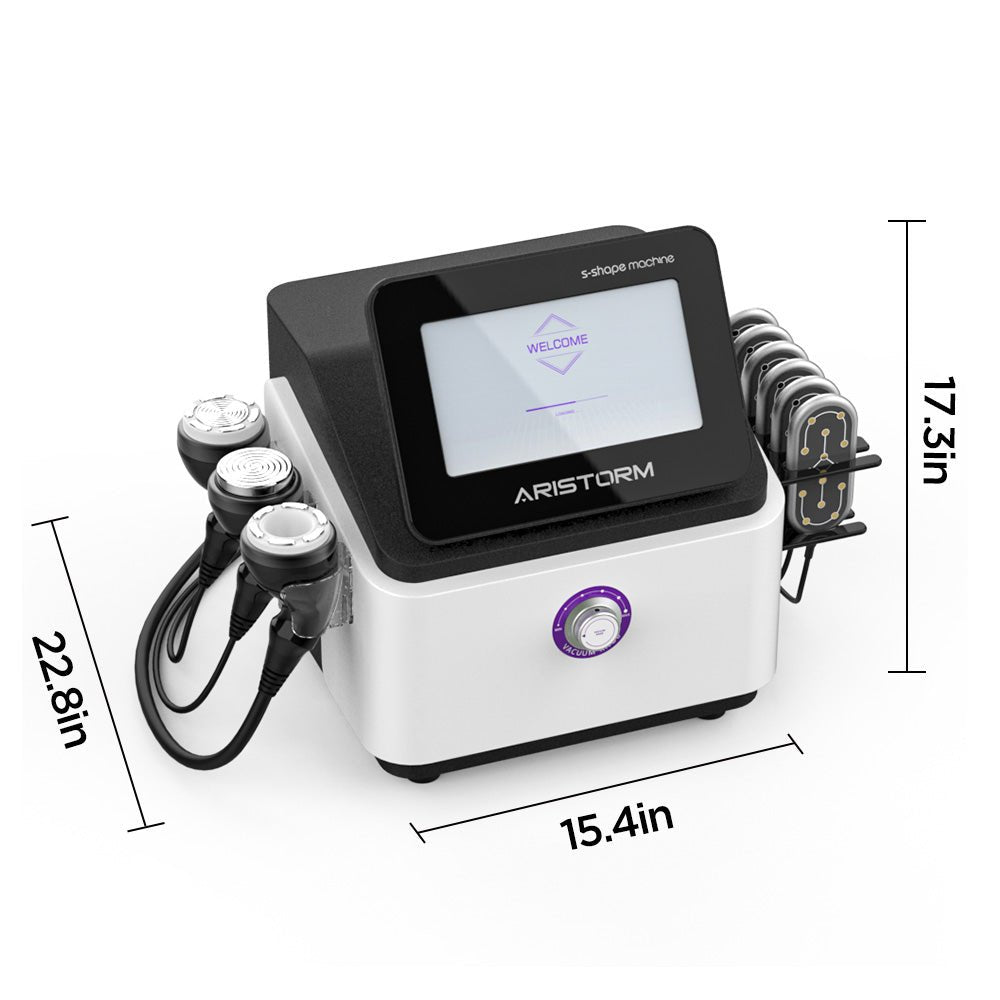 Aristorm 4-in-1 S-Shape Ultrasonic Cavitation & RF Lipo Laser System – Cavitation Machines, view 9