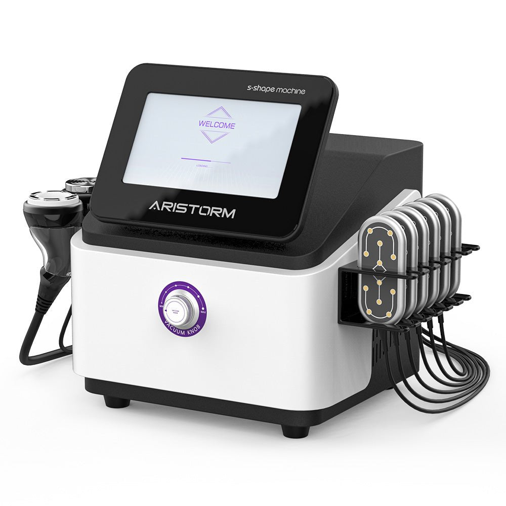 Aristorm 4-in-1 S-Shape Ultrasonic Cavitation & RF Lipo Laser System – Cavitation Machines, view 3