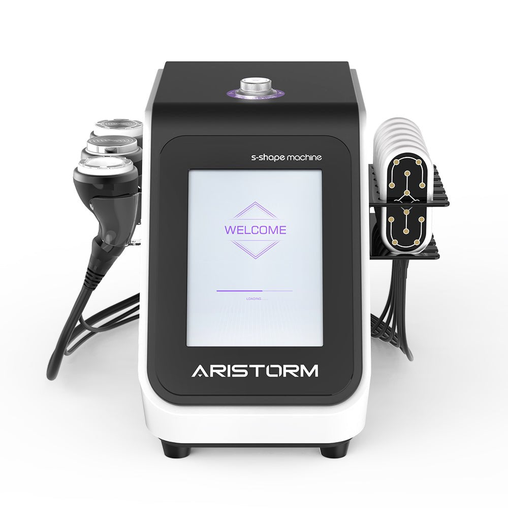 Aristorm S-Shape 4-in-1 Ultrasonic Cavitation & RF LED Lipo Laser System – Cavitation Machines