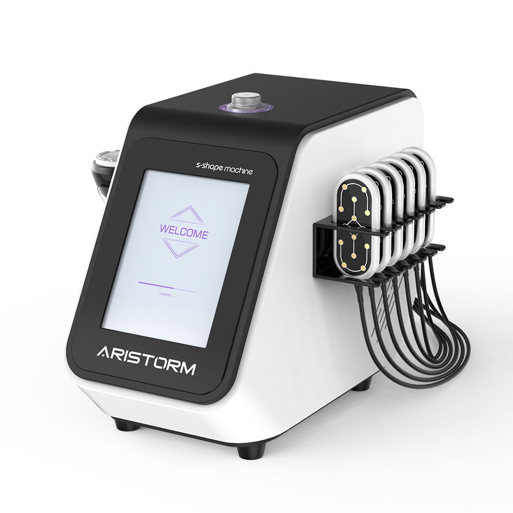Aristorm S-Shape 4-in-1 Ultrasonic Cavitation & RF LED Lipo Laser System – Cavitation Machines, view 2