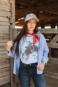Wild Junkie Armadillo Rodeo Graphic Tee — main product shot