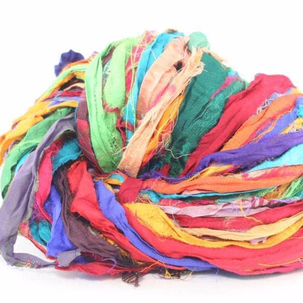 Darn Good Yarn Artfully Yours Poncho Knit Kit — construction detail
