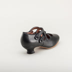 American Duchess Astoria Edwardian Leather Shoes (Black) — alternate view