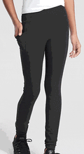 Original Soft Black Thigh Pocket Regular Length & Capri 21" Capri Buttery Soft Leggings Sizes Tween -TC2 — bamboo kids clothing by Charlie's Project Kids