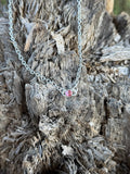Wild Junkie Authentic Pink Dahlia Stone Necklace — main product shot