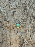 Wild Junkie Authentic Turquoise Flower Necklace — main product shot