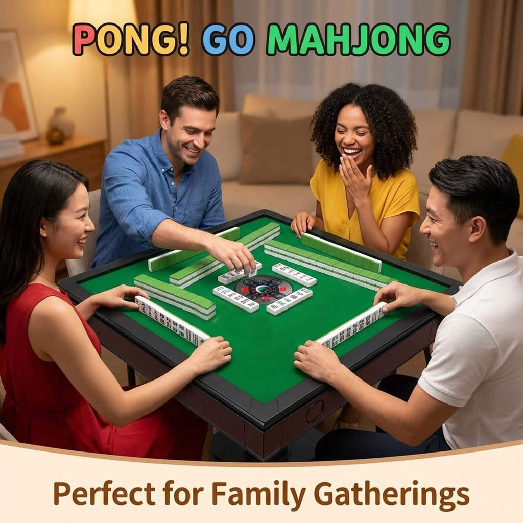 Automatic Ultra-Thin Foldable Mahjong Table With Two 152 42MM Tile Sets (SAK82950) – SAKSBY WHOLESALE, view 6
