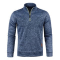 Men's Half Zipper Turtleneck Sweatshirt: Cozy and Stylish for Fall