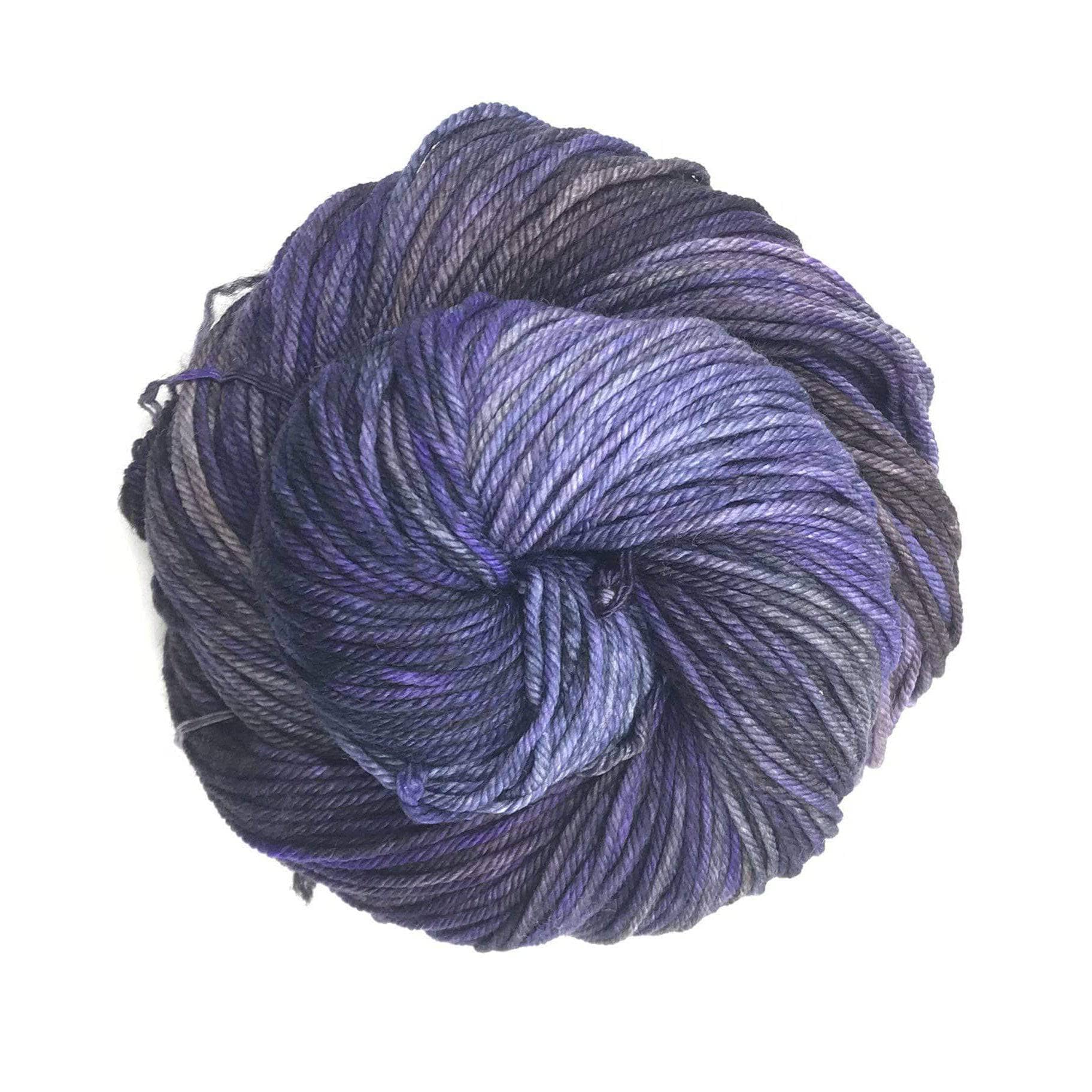 Darn Good Yarn Darn Good Yarn Avocado Sock Knitting Kit — lifestyle worn / used context