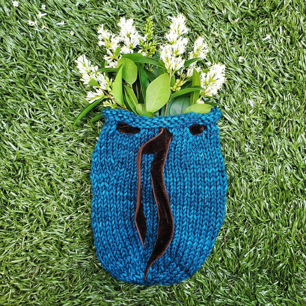 Darn Good Yarn Darn Good Yarn Avocado Sock Knitting Kit — construction detail
