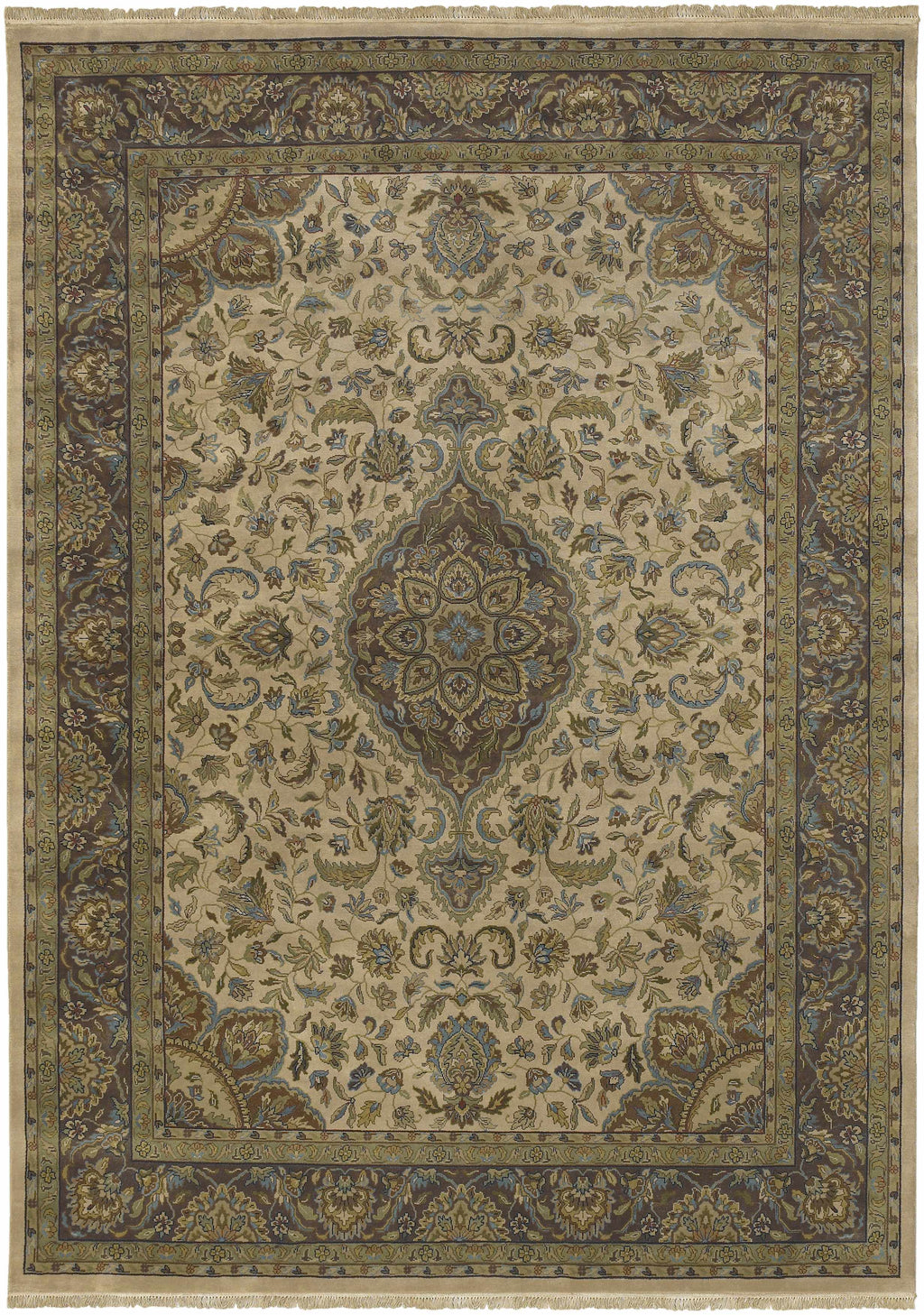 Azalia Premium Wool 8' Round Rug - Clearance – Boutique Rugs, view 7