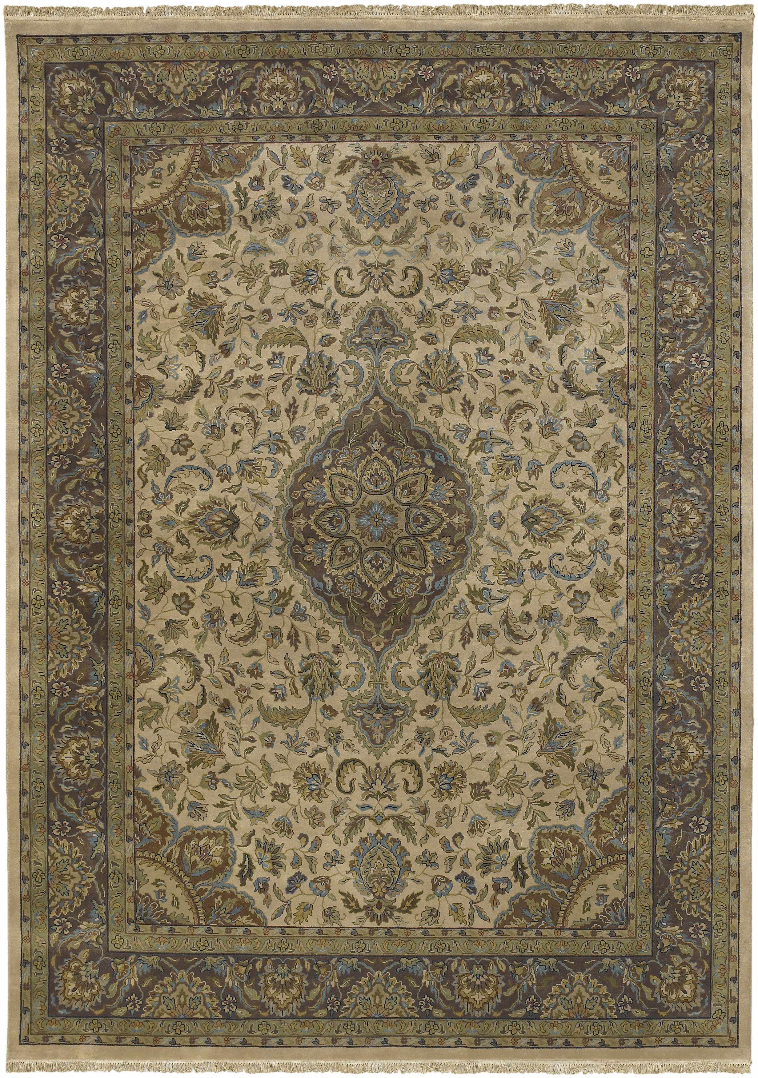 Azalia Premium Wool 8' Round Rug - Clearance – Boutique Rugs, view 7