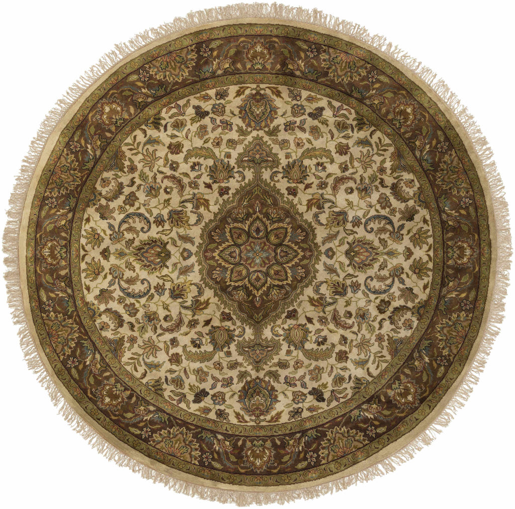 Azalia Premium Wool 8' Round Rug - Clearance – Boutique Rugs, view 3