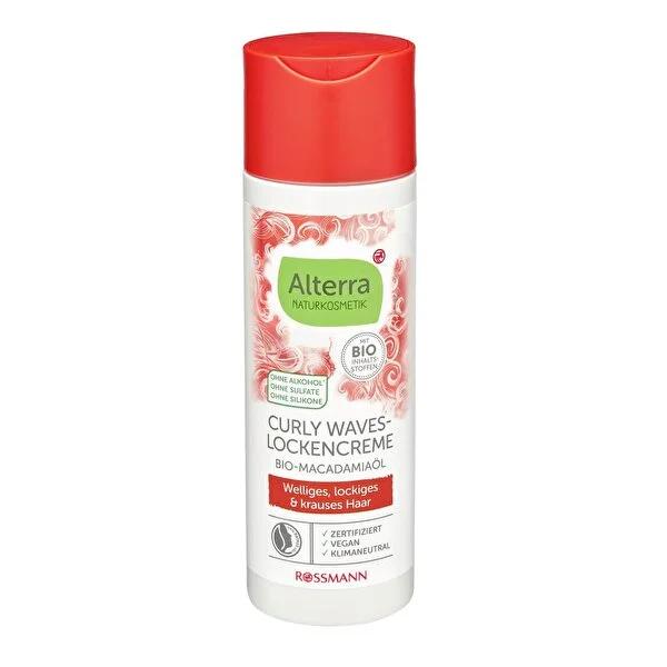 Alterra Curly Hair Care Cream - Natural, Vegan, Natrue Certified, 6.76 fl oz