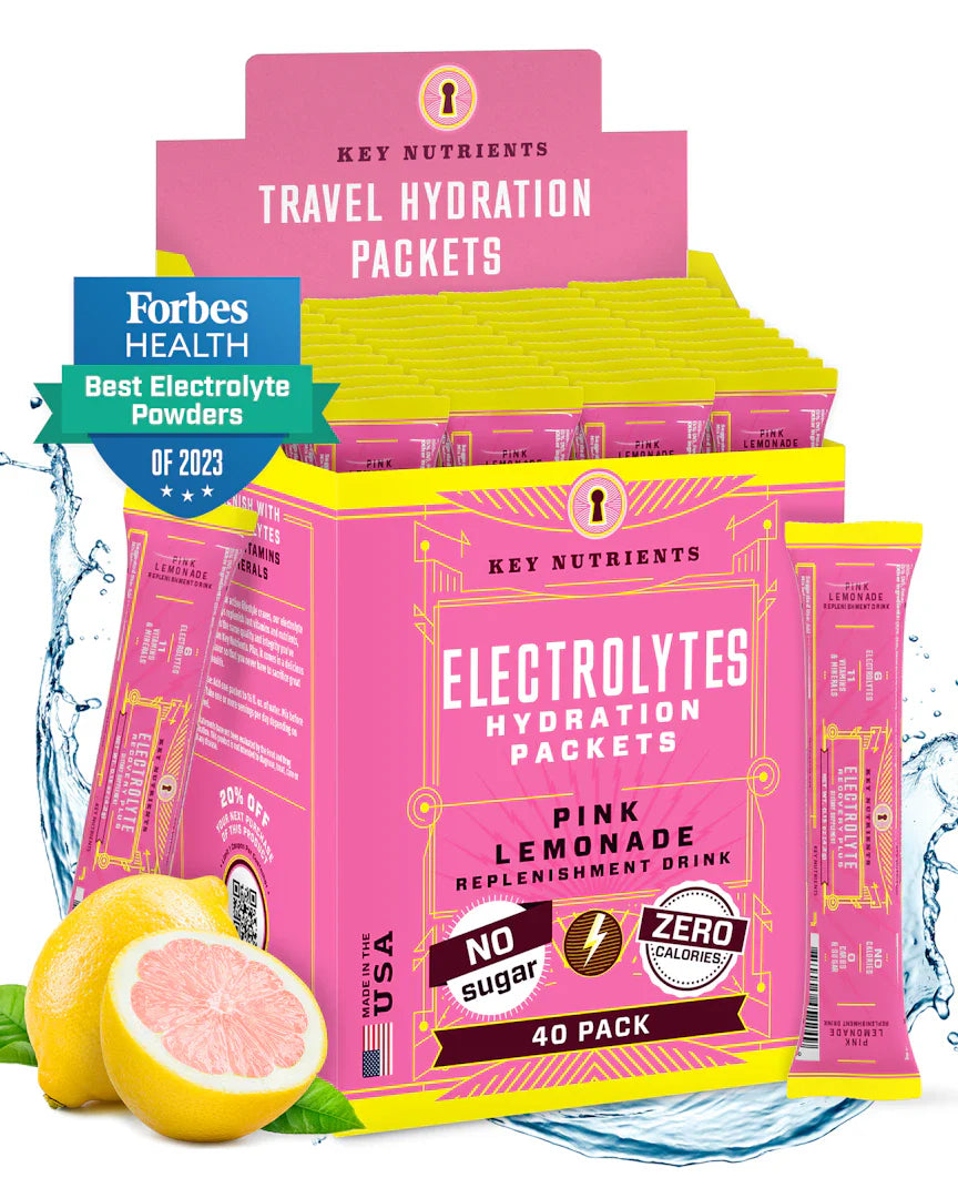 Key Nutrients Electrolyte Recovery Plus Powder (Sugar-Free) — size reference