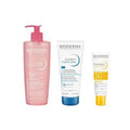 Bioderma Sensitive Skin Care Set - Skincare for Sensitive Skin with SPF50+ Sun Protection