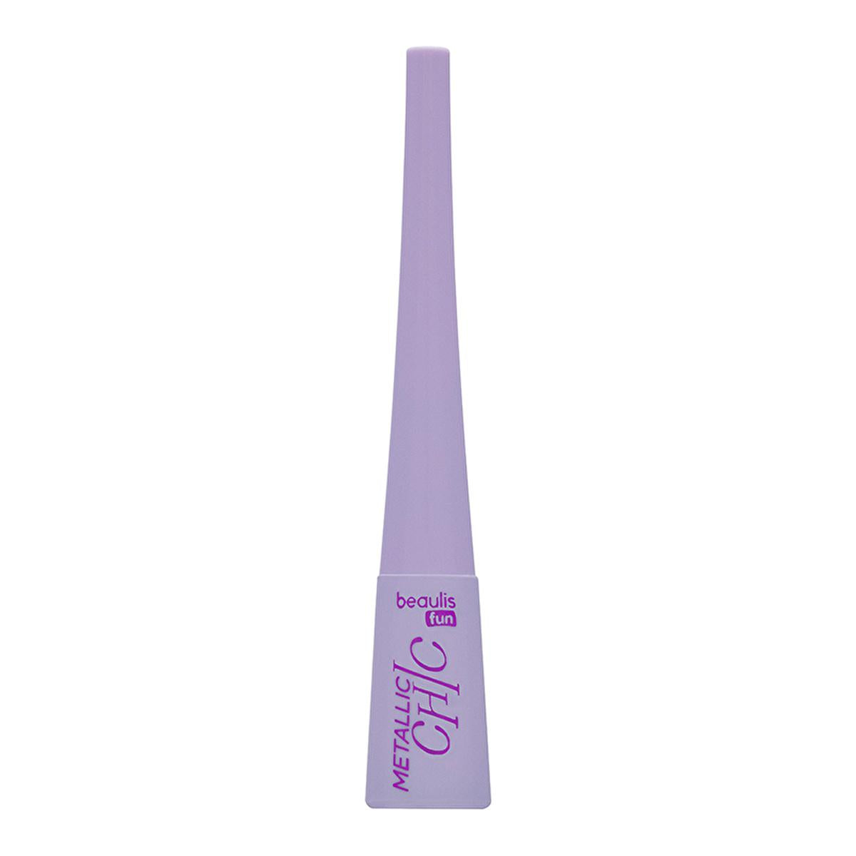 Beaulis Liquid Metallic Eyeliner - Chic, Glamorous, and Easy to Use - Beaulis Fun Metallic Chic Metalik Dipliner 625 Lilac Sparkle