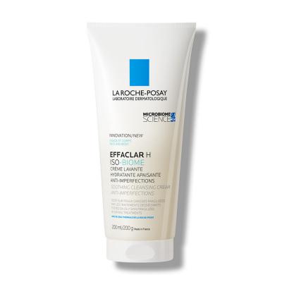La Roche Posay Effaclar H ISO-Biome Soothing Cleansing Cream 200ml - Gentle Skincare for Acne-Prone Skin