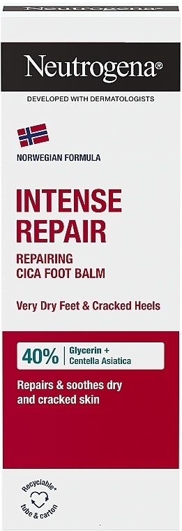 Neutrogena Foot Cream for Cracked Heels 50ml - Norwegian Formula | Intensive Moisturizing