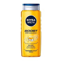 Nivea Men Boost Shower Gel - Refreshing Masculine Scent, Long-Lasting Freshness - 16.91 fl oz