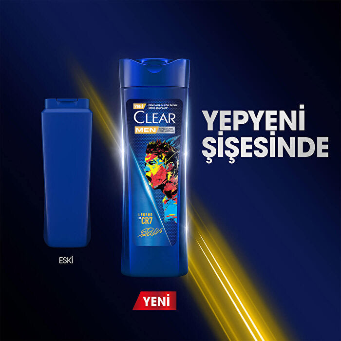 Clear Men Shampoo Legend by CR7 Cristiano Ronaldo - 350ml | Limited Edition