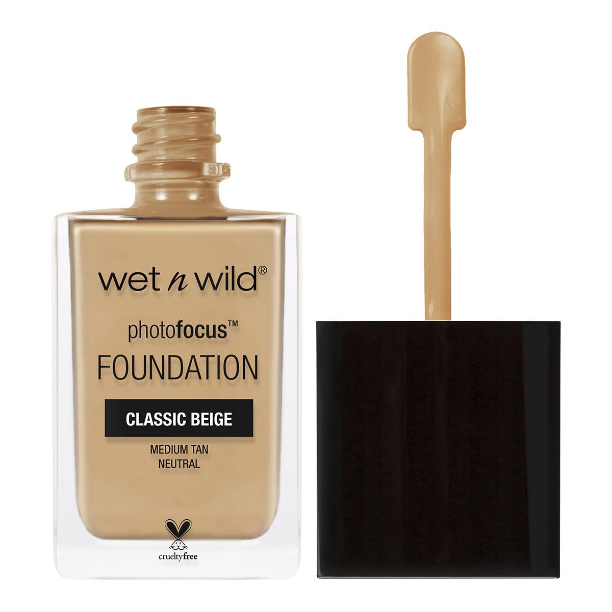 wet n wild Foundation Makeup - High Coverage, Matte Finish Liquid Foundation for Flawless Skin