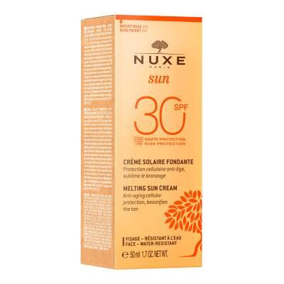 Nuxe Sun Cream For Face SPF30 50ml - Natural Sunscreen with Anti-aging Benefits