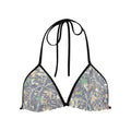 Luckless Outfitters Faded Camo Triangle Bikini Top — main product shot