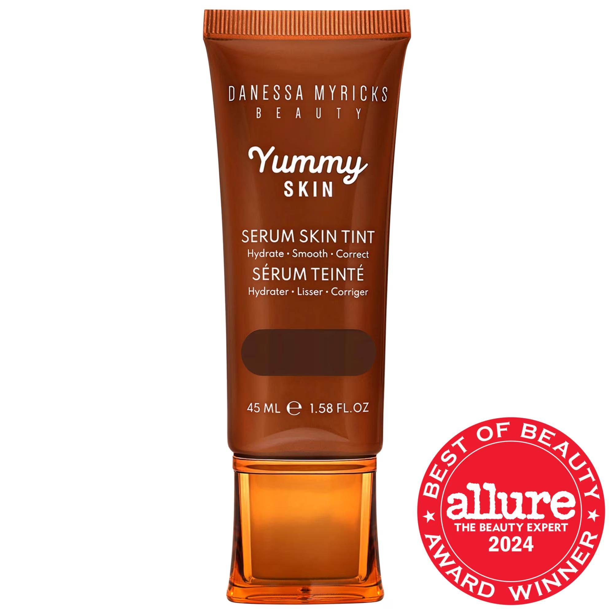 Yummy Skin Soothing Serum Skin Tint Foundation with Peptides + Ceramides - Hydrating, Clean Beauty Dewy Coverage Makeup