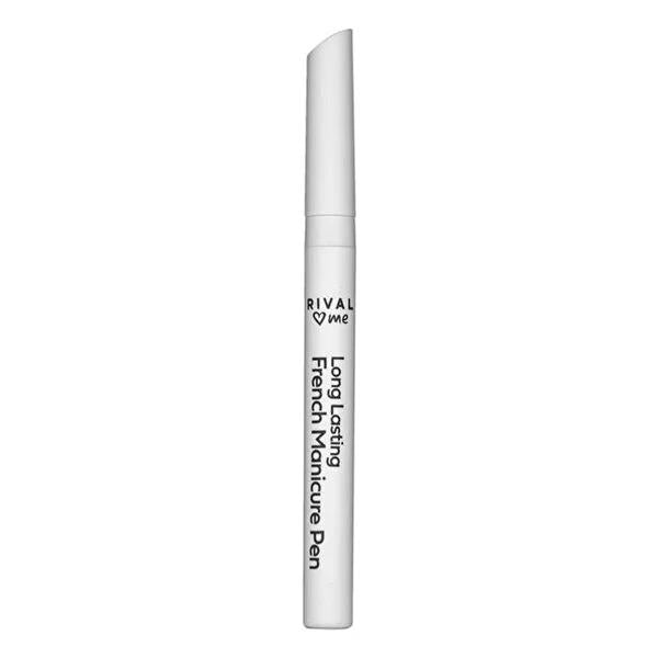 Rival Loves Me Nail Care Pen French Manicure White 3ml - Long Lasting Nail Art Design