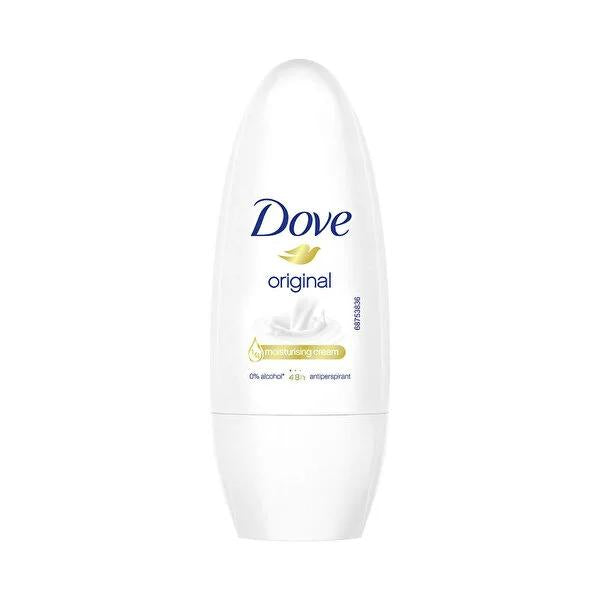 Dove Original Deodorant Roll-On for Long-Lasting Protection & Moisturization - 50ml