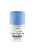 Vichy Mineral Deodorant Roll-On - Anti Transpirant Protection for Sensitive Skin, 48 Hours, 1.69 fl oz