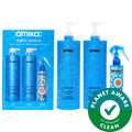 Mighty Moisture: Hydration Hair Care Set - Intense Moisture Shampoo, Conditioner, & Leave-In - Vegan, Cruelty-Free - For Dry, Damaged, Curly Hair
