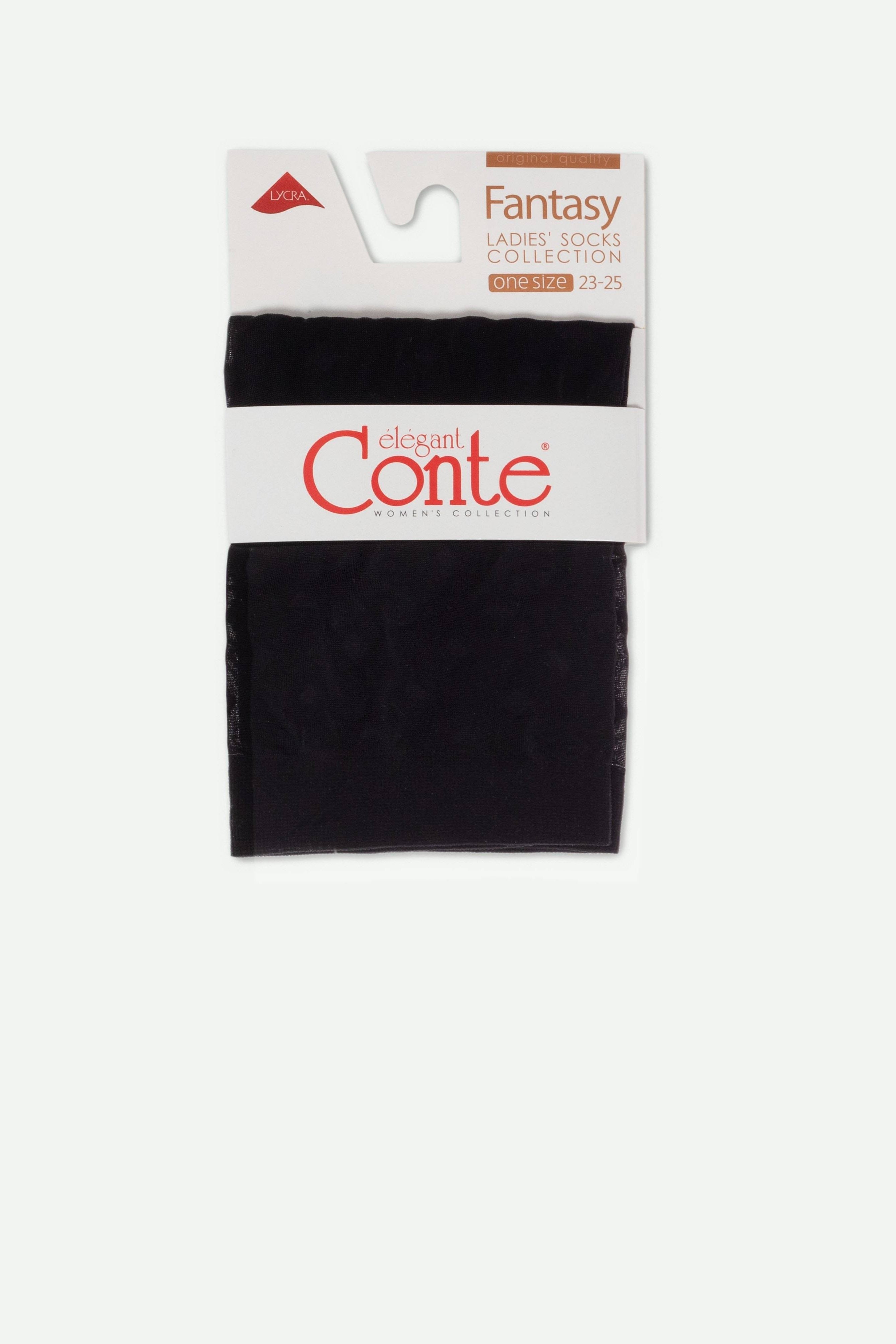 TheRanok.com Socks Conte Fantasy - Small Diamond Pattern — lifestyle context