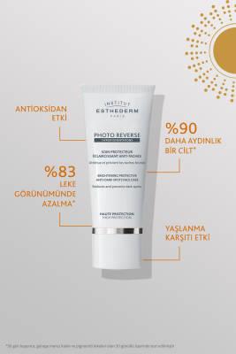 Institut Esthederm Photo Reverse Sunscreen Serum for Sensitive Skin - Anti-Hyperpigmentation Treatment with High UV Protection