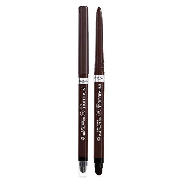 L'OrŽal Paris Infaillable Brown Gel Eyeliner: 36H Long-Lasting, Smudge & Waterproof - Define Eyes with Automatic Precision.