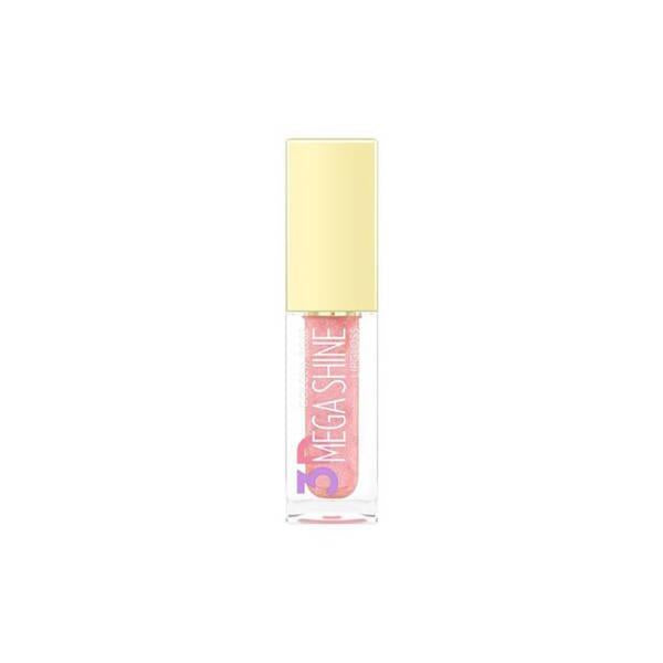 Golden Rose 3D Mega Shine Lip Gloss No. 121 Sparkle - Ultra Shiny, Lightweight Lip Gloss for Fuller Lips