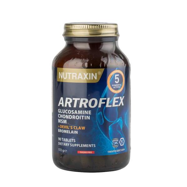 Nutraxin Artroflex 90 Tablets - Joint Health Supplement with Glucosamine, Bromelain, and Devil's Claw