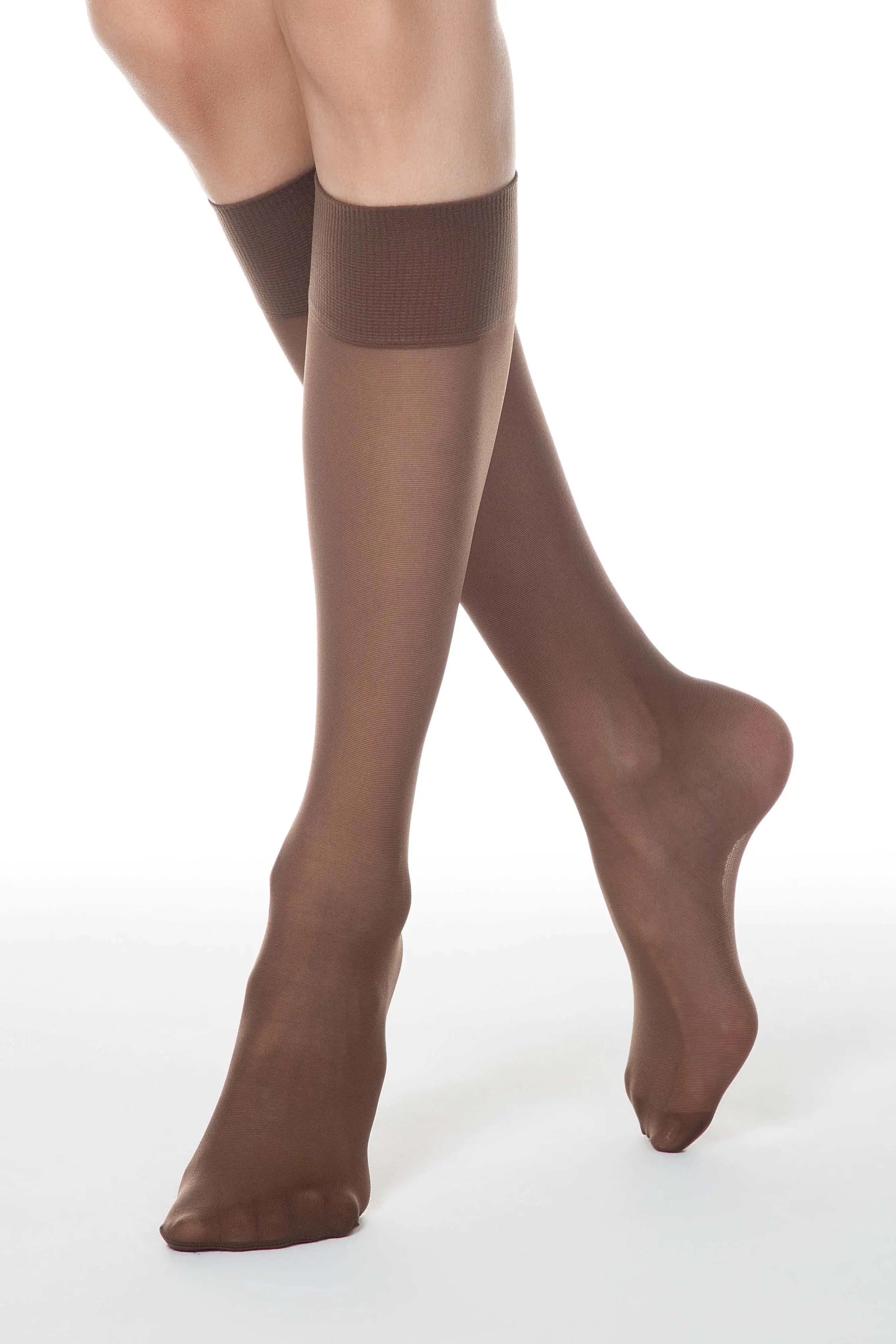 TheRanok.com Knee Highs Conte Tension 40 Den (2 pairs) — in-use photo