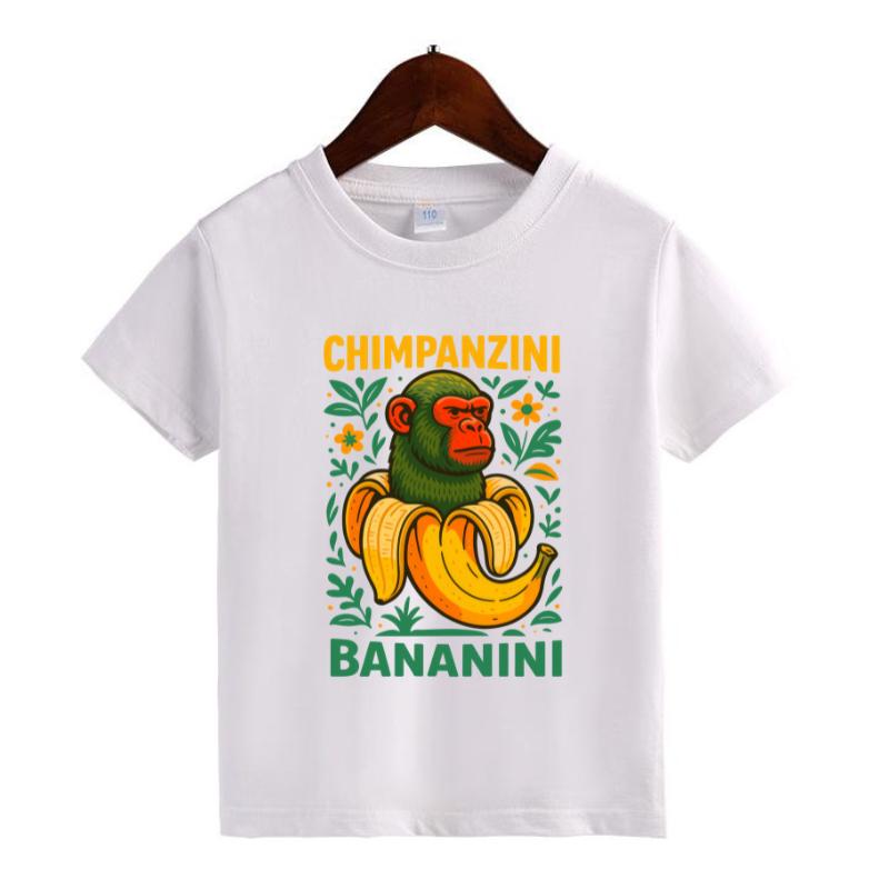 Pasimax Italian Meme Character T-Shirt for Kids — alternative angle