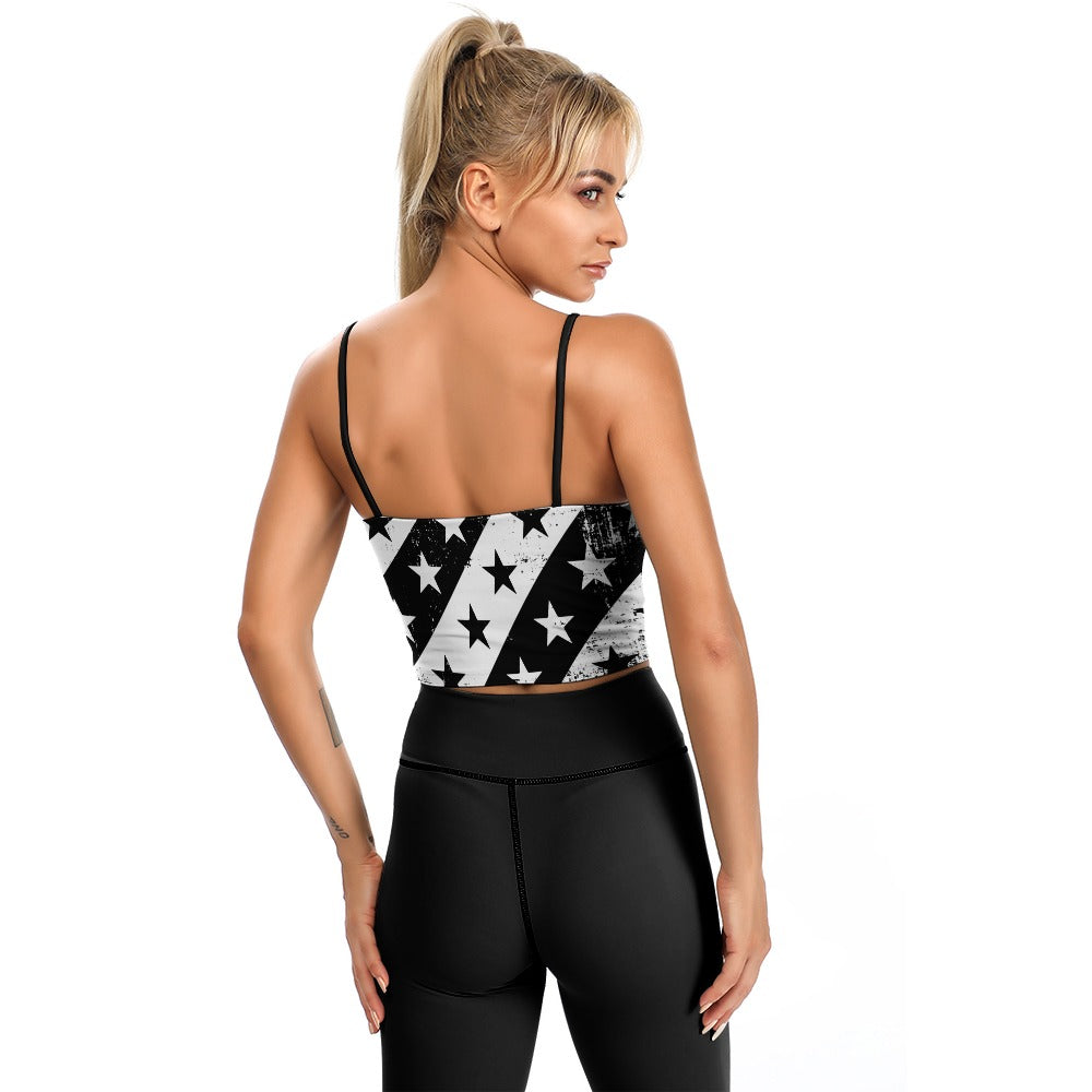 Luckless Outfitters Stars & Stripes Cami — lifestyle context