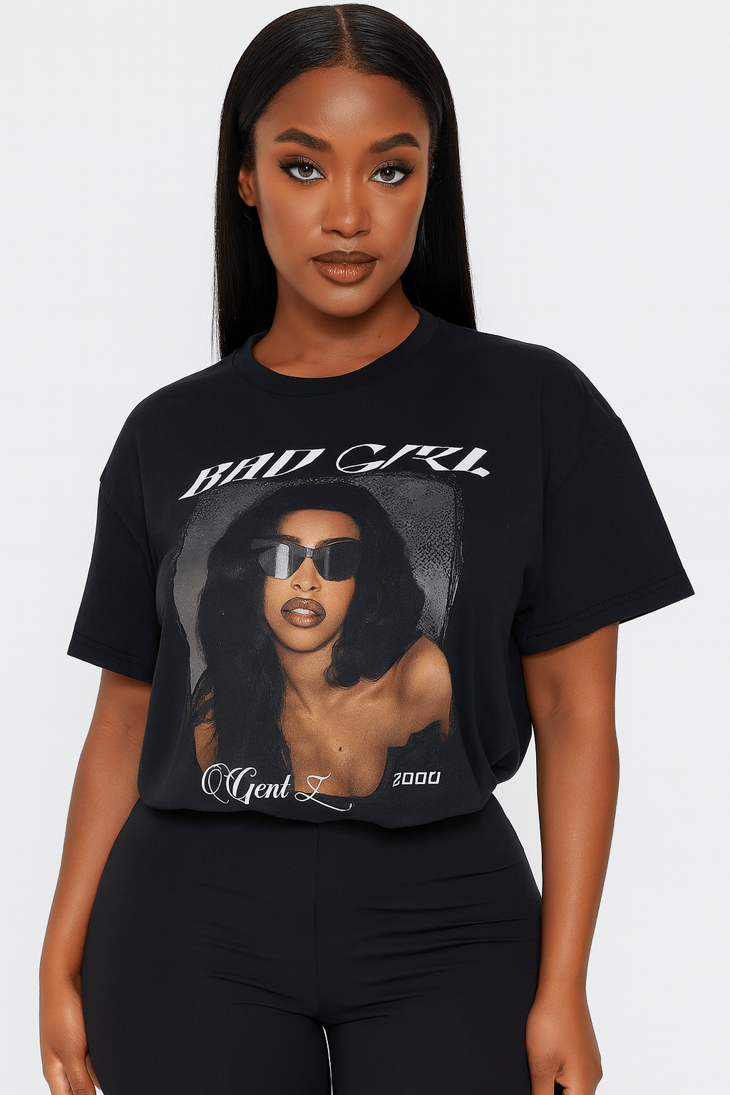Bad Girl Y2K Graphic Top – Trendy Streetwear & Going Out Top for Women