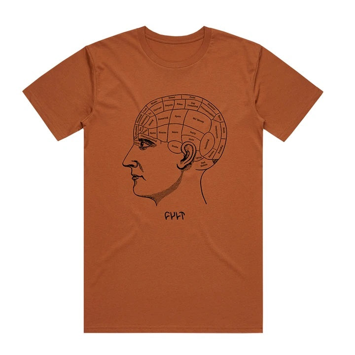Cult BMX Bad Habits Tee - Copper by Skates USA