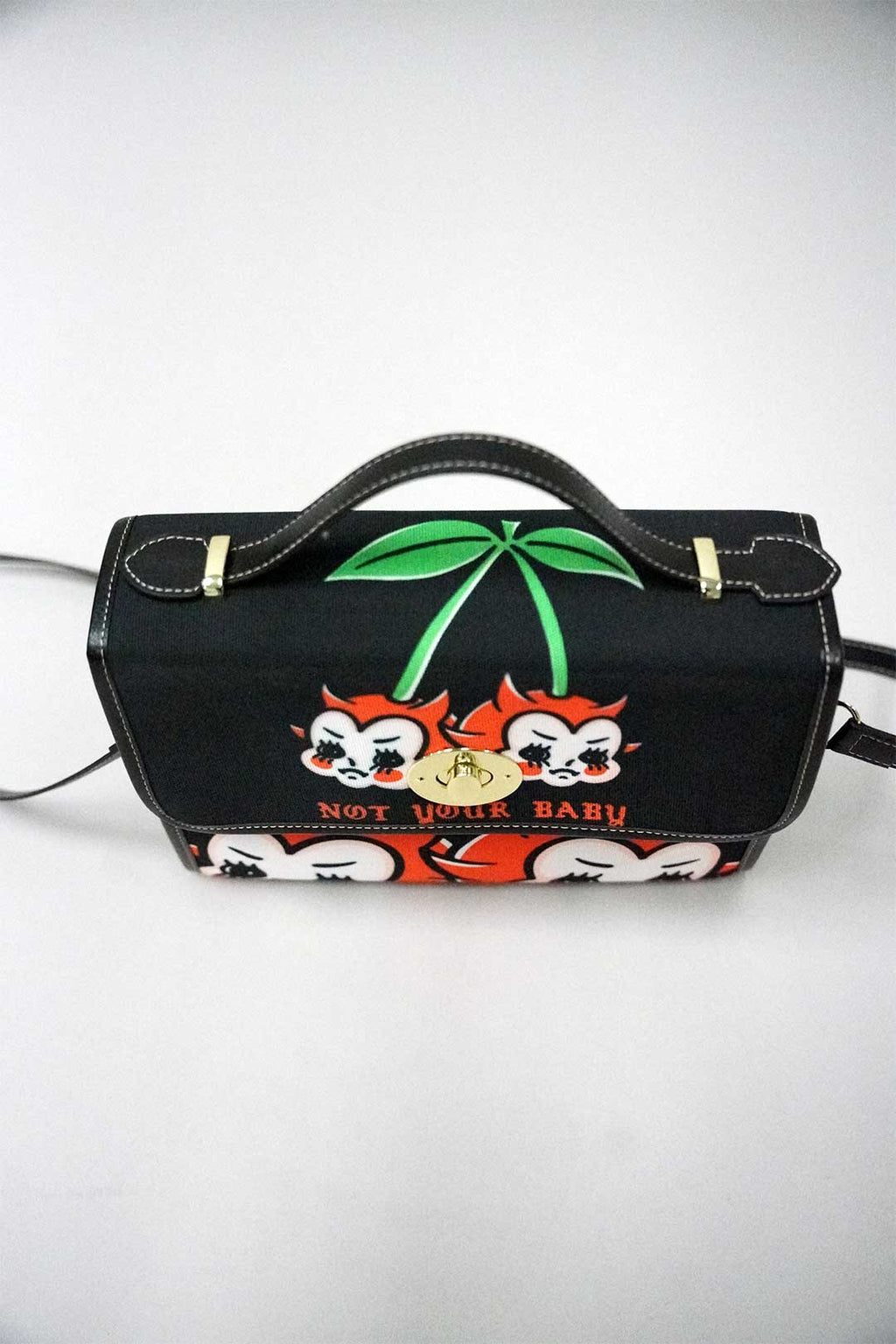 Thrash Happy Not Your Baby Purse — side view