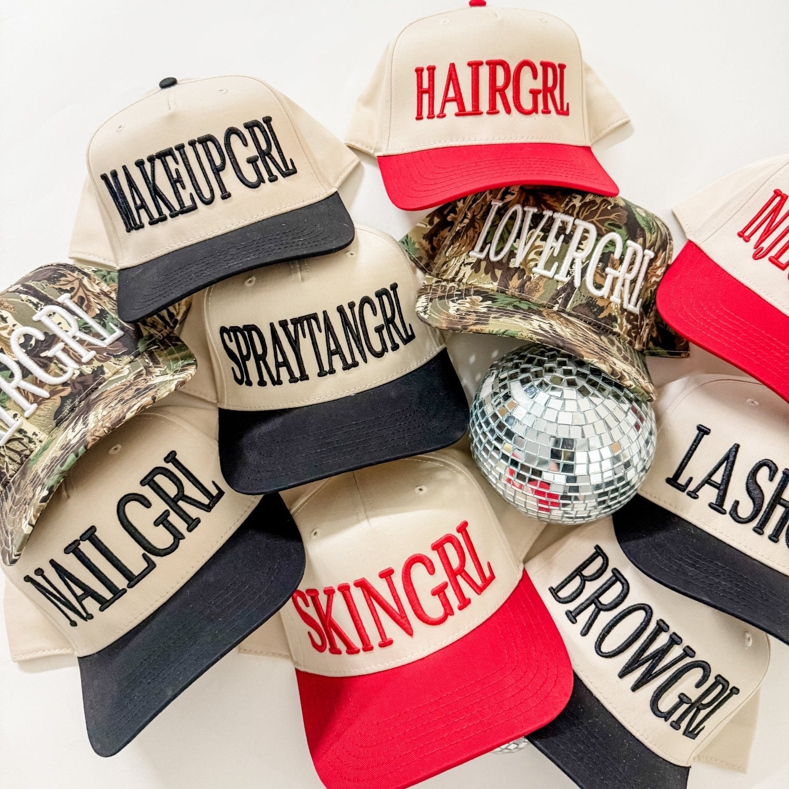 Coco & Rho BARBERGRL - Trucker Hat — detail close-up